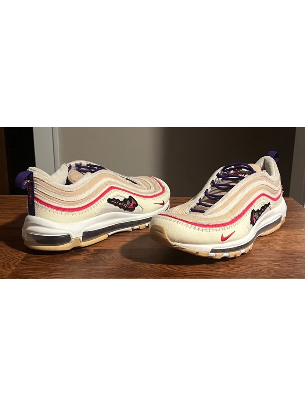 Nike Air Max 97 Air Sprung Sail Pink Purple Size 12